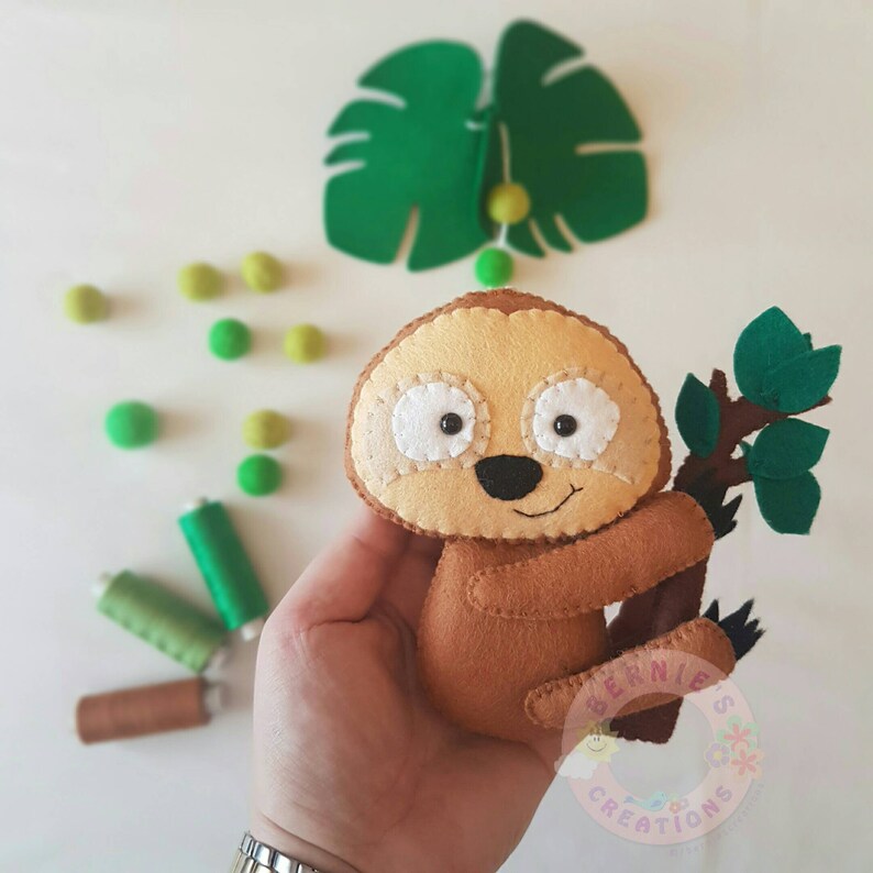 Baby Cot Mobile Safari Animals Jungle Animals Nursery Decor Etsy