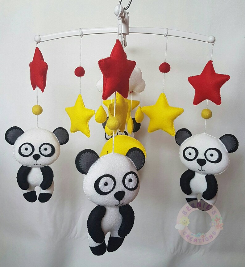 panda cot mobile