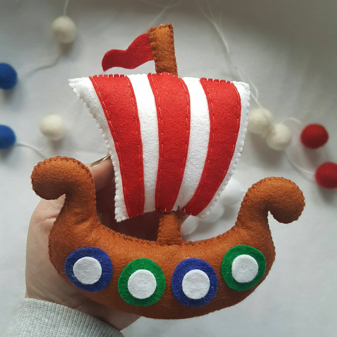 Baby Mobile Viking Baby Mobile Nursery Decoration Girl Etsy