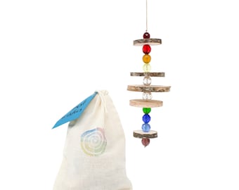 Rainbow Glass Bead Suncatcher with Gift Bag, Teacher Gift
