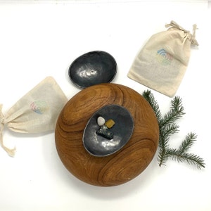 Hand Forged metal bowlswith gift bags