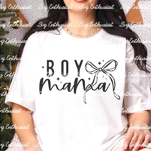 Boy mama SVG, Mother's day SVG, Mom of boys SVG, Coquette mama svg, Iron on file, sublimation png