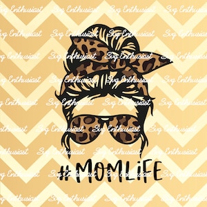 Mom life messy bun SVG, Layered mom bun headband SVG, Race SVG, Mom SvG, Cricut, Iron on file, Cuttable file