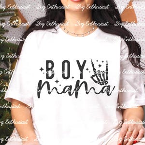 Boy mama SVG, Mother's day SVG, Mom of boys SVG, Cool mama svg, Iron on file, sublimation png