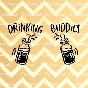 Trinken Freunde SVG, Baby-Flaschen SVG, Zwillinge SVG, Geschwister SvG, lustige Svg, Mama, Eisen auf Datei, Schneidbare Datei, ClipArt, Vektor, Mama Svg