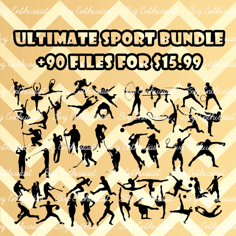 Download Ultimate sport bundle SVG 90 Sport bundle SVG files Sport | Etsy