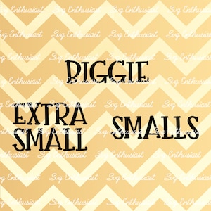 Biggie - Smalls - SVG extra pequeño, Día del Padre SVG, Papá y yo Svg, Camisas familiares, Cricut Explore, Archivo cortable, Hierro en el archivo