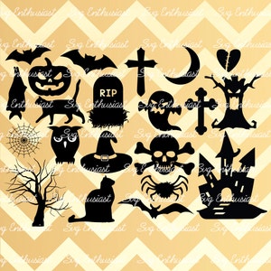 Halloween bundle SVG, Halloween SVG , bats Svg, Pumpkin Svg, halloween silhouette svg, Vinyl, EPS, Dxf, Cut Files, Clip Art, Vector,