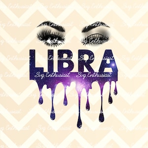 Libra drip PNG, Galaxy zodiac digital download, Galaxy drip sublimation transfer, Libra sign digital PNG