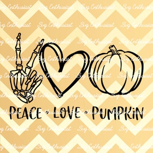 Peace love pumpkin SVG, Fall shirt SVG, it's fall yall SVG, Cuttable file, Iron on file, Clip Art, Autumn svg, Halloween png