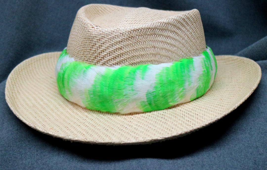 Humu Papa Hawaiian Hat Bands Hawaiian Feather Lei, Hat Band Humu