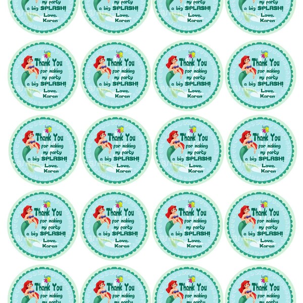 Ariel Printables - Etsy