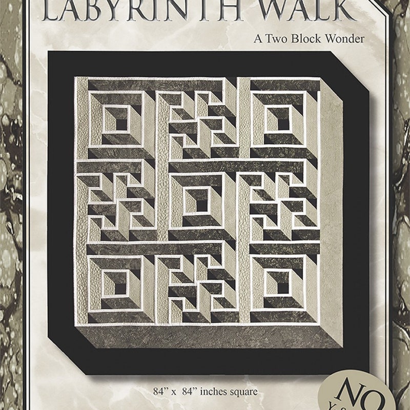 Labyrinth Quilt Pattern - Etsy