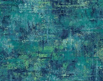 Vibe in Teal 108" wide quiltback makes your back as beautiful as the top! Quilting Treasures Vibe Collection.100% cotton. Free Shipping.