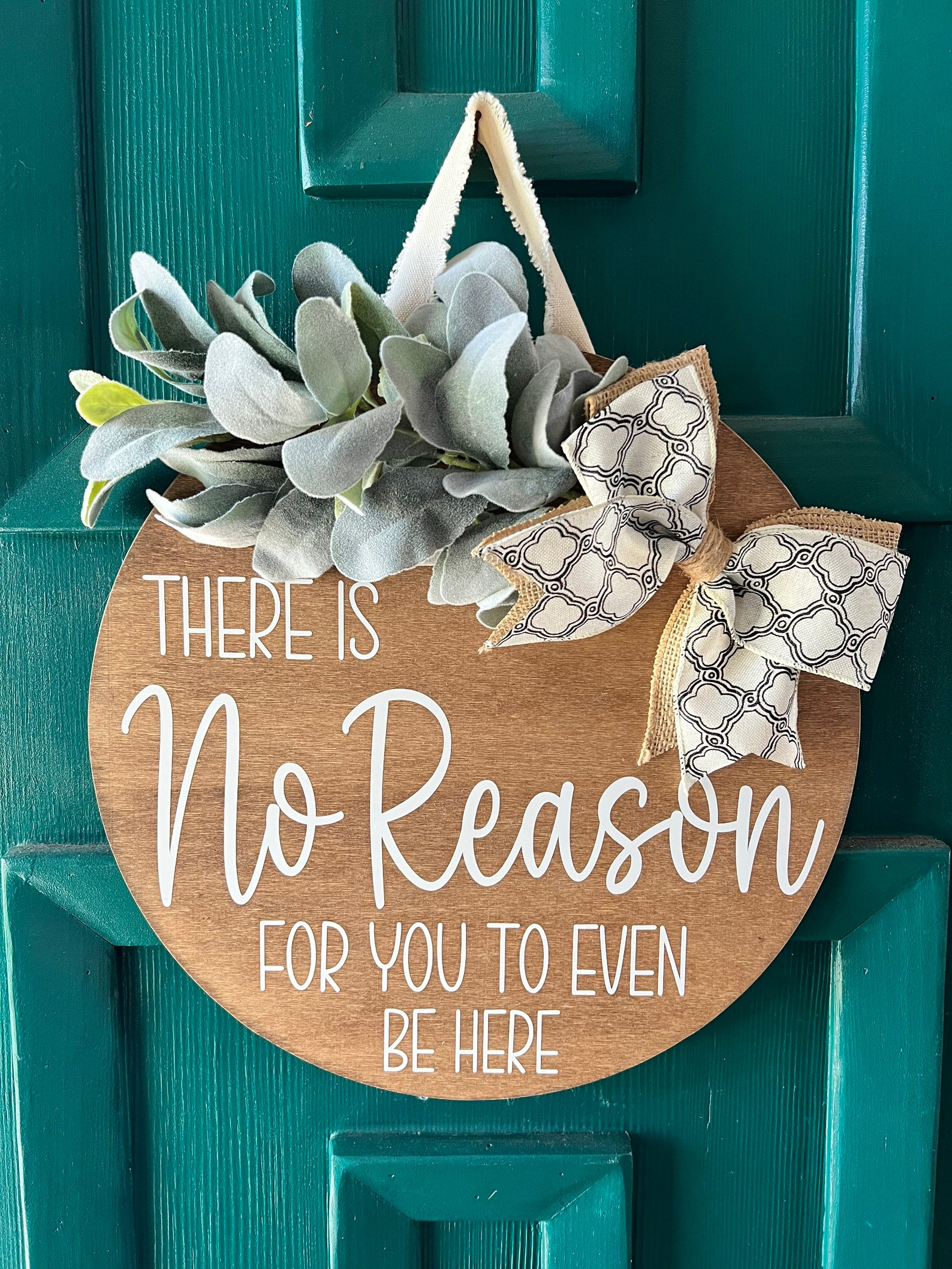 Go Away Funny Door Sign / Door Hanger for Front Porch / Etsy