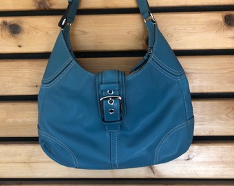 Turquoise Coach Bag
