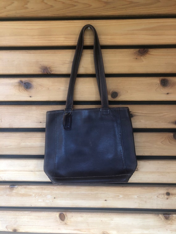 Vintage Coach Bag - Dark Brown - image 1