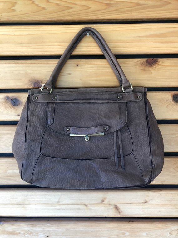 Abaco Brown Leather Tote