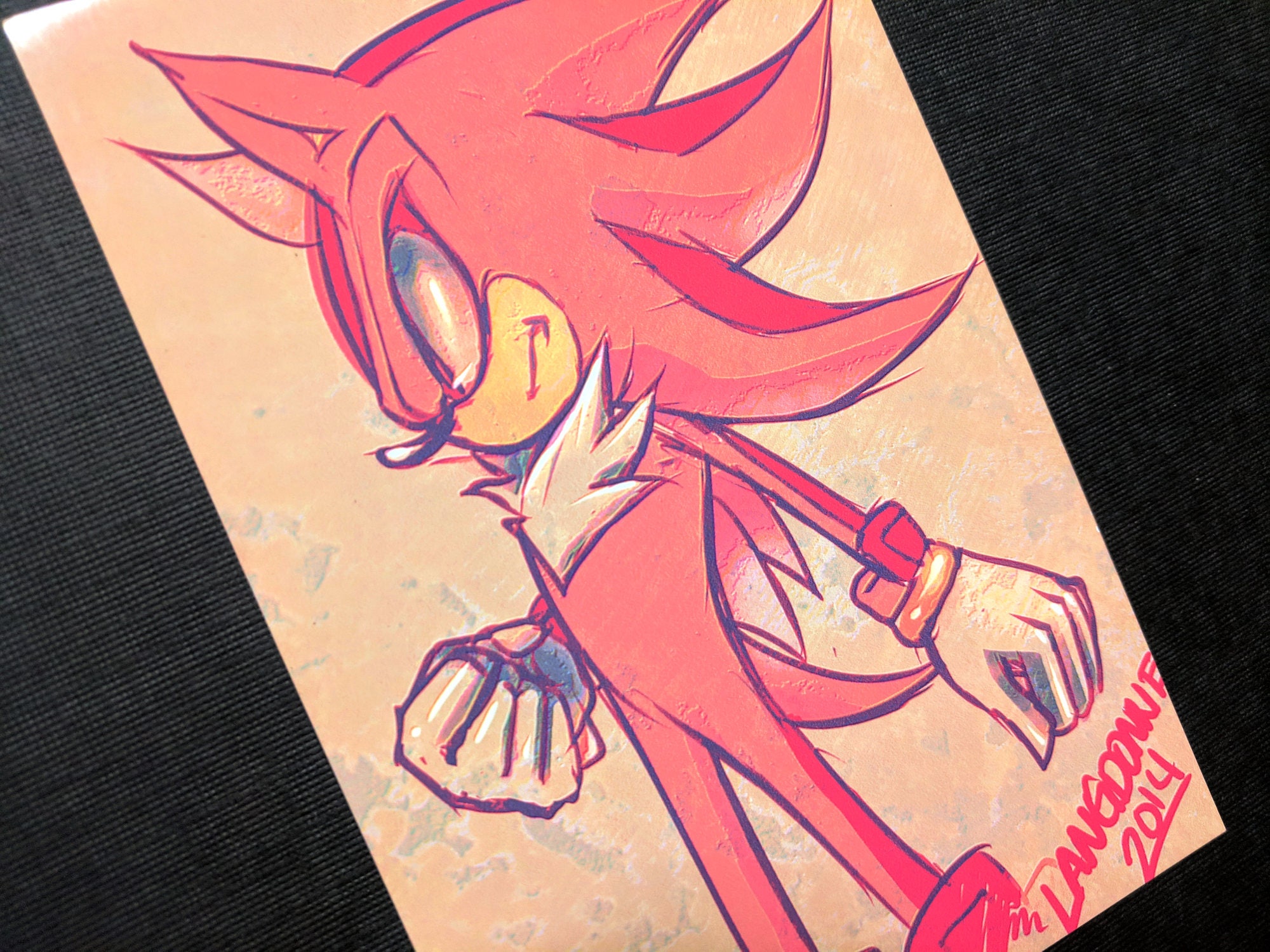 Shadow The Hedgehog Art Print for Sale by AndreanaWen