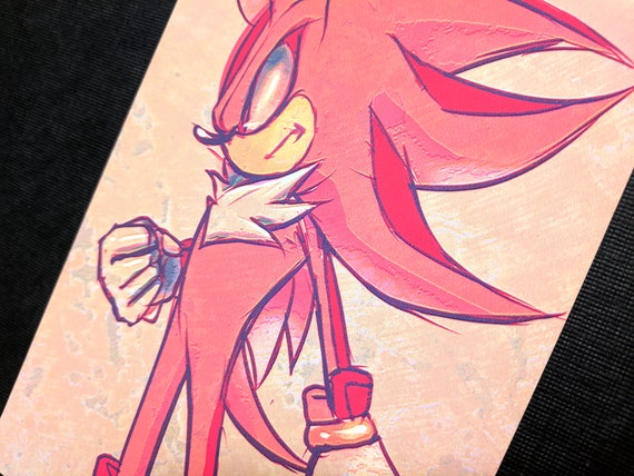 Shadow The Hedgehog Art Print for Sale by AndreanaWen