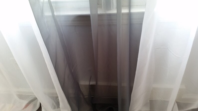 Black /& White Sheer Curtains Sheer Curtains Window Curtains. Sheer Curtains Black Sheer curtains White Sheer Curtains