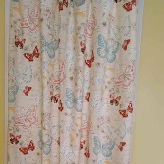Nursery Curtains Kids Room Curtains Butterfly Curtains Etsy