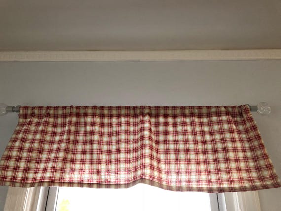 Window Valance Kitchen Curtains Holiday Valances Window Etsy