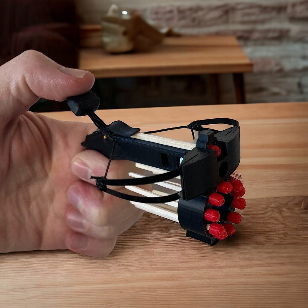 Fun Match Sticks Magnum Crossbow: Power-packed Fun – Matchsticks Fly up to 50 Ft, and Q ...