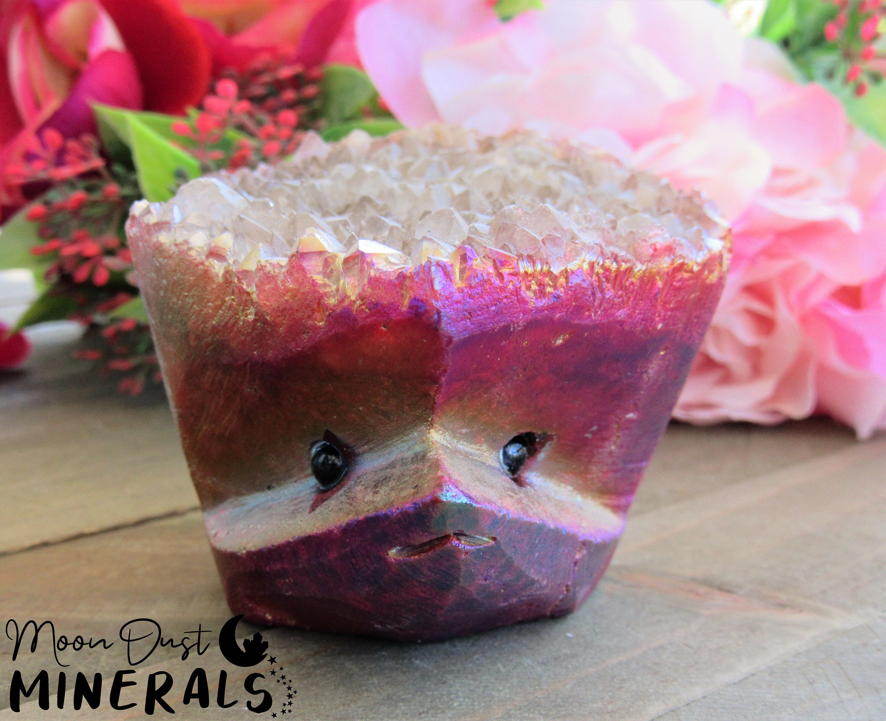 Purple Crystal Hedgehog Purple Crystal Hedgehog