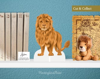 Aslan Papercraft Lion: Chronicles of Narnia Inspired Printable (PDF)