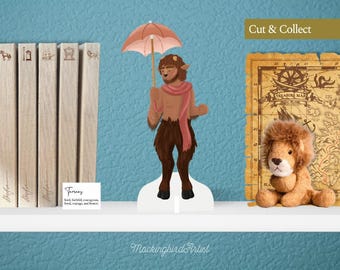 Mr. Tumnus Papercraft: Narnia Inspired Faun DIY Toy (Digital Download)