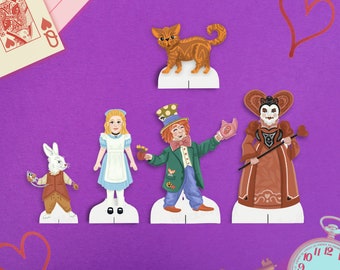 Alice in Wonderland PaperPal Pack