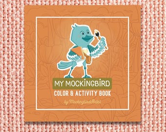 My Mockingbird Color & Activity Book | Christian Kids Faith Based Pages