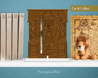 Wardrobe Papercraft: Narnia Inspired Printable DIY Toy (PDF Download)