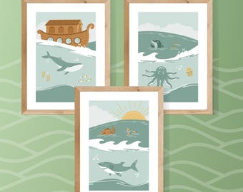 Noahs Ark Nursery Prints