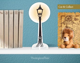 Lamppost Papercraft: Narnia Inspired Printable DIY Toy (PDF Download)