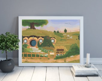 Under the Hill Cross Stitch Pattern