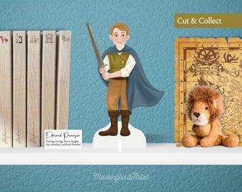 Edmund Pevensie Papercraft: Narnia Inspired Printable Toy (Digital Download)