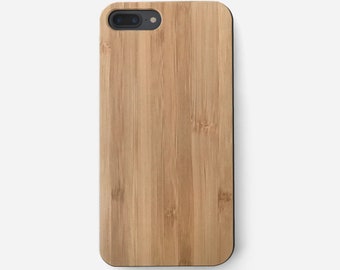 Brand New 100% Wood Bamboo Phone Case Cover for Apple iPhone 6 Plus and iPhone 6S Plus