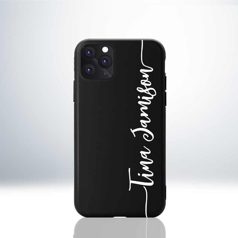Custom Personalised Iphone Case With Beautiful Vertical Etsy