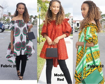 kitenge tops designs for ladies