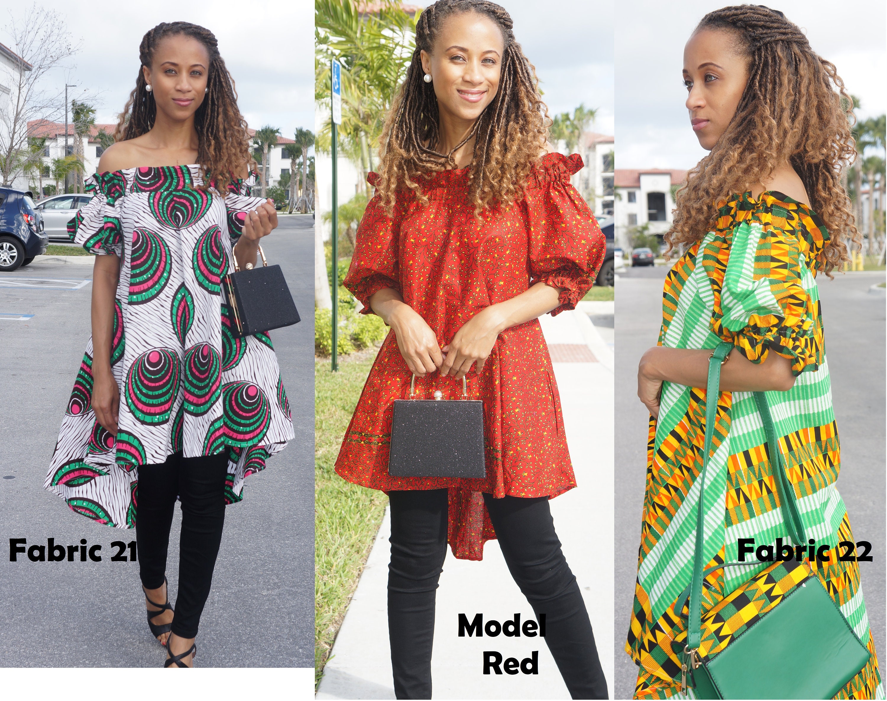 Kitenge shirts for ladies Clearance