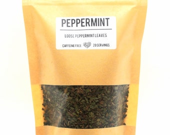 PURE PEPPERMINT Loose Leaf Tea 1.06 OZ