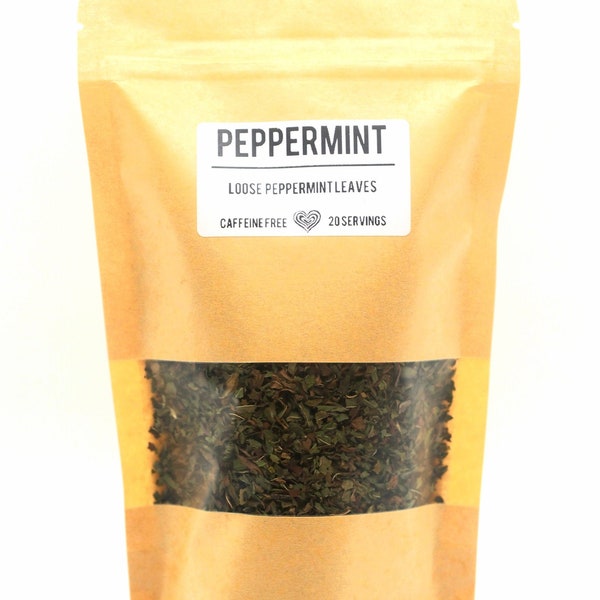 PURE PEPPERMINT Loose Leaf Tea 1.06 OZ