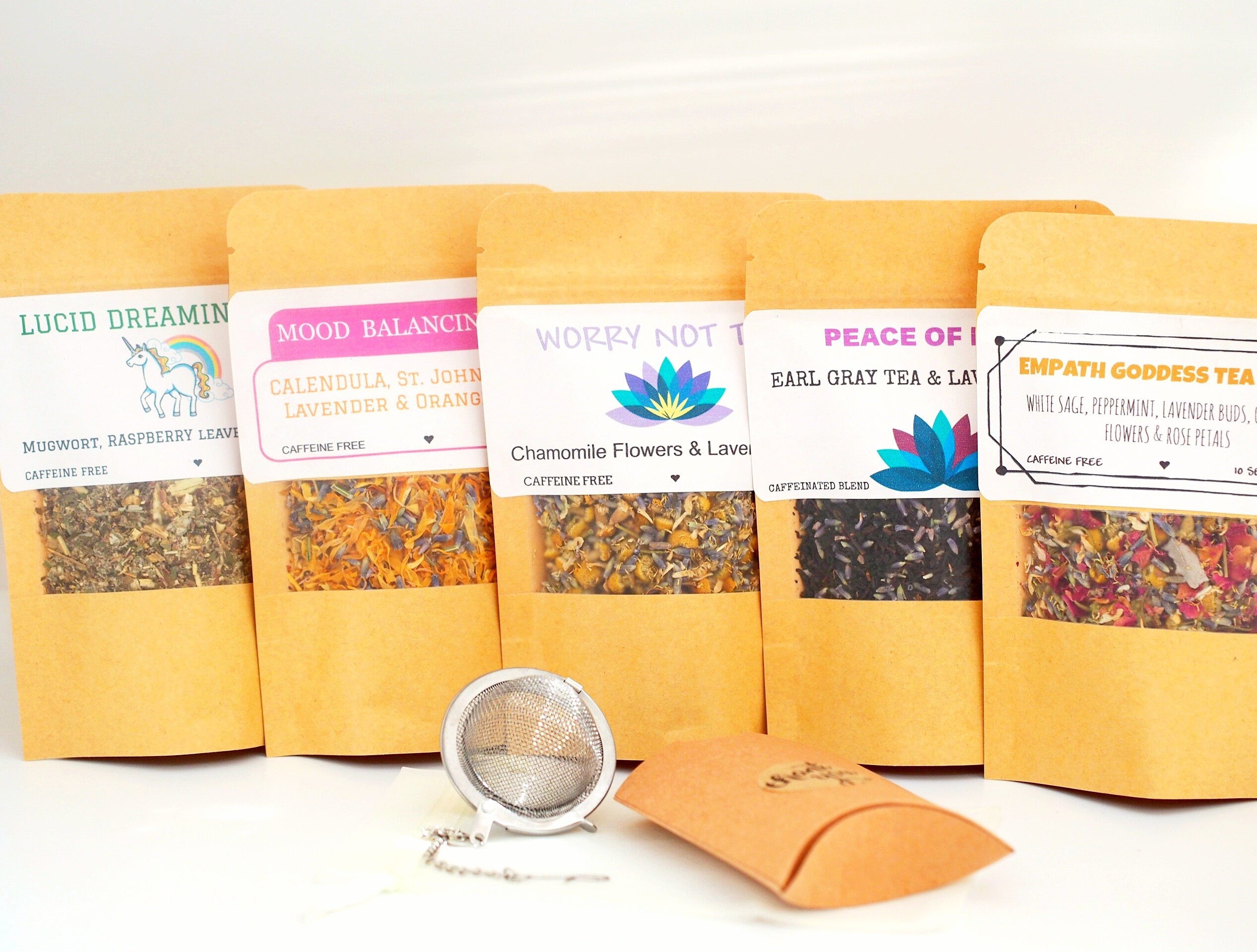 Loose Leaf TEA Starter KIT Organic Tea Gift Set Etsy