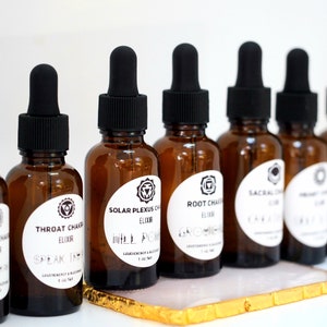 Chakra Balancing Elixir Kit - Vibrational Medicine Elixirs - Frequency Healing -Multidimensional Beings