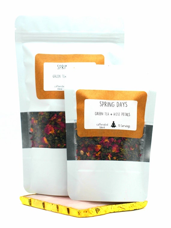 SPRING DAYS Handcrafted Loose Leaves Tea Blend, Immune Boost & Weight Loss Tea Blend