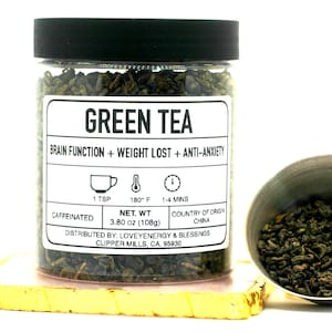 Gunpowder Green Tea Dried Loose 100% Natural