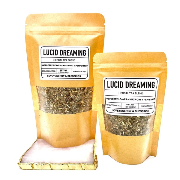 LUCID DREAMING Tea Blend - Dream Recall Tea Blend - Loose Herb Tea
