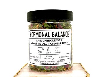 HORMONAL BALANCE Handcrafted Herbal Tea Blend